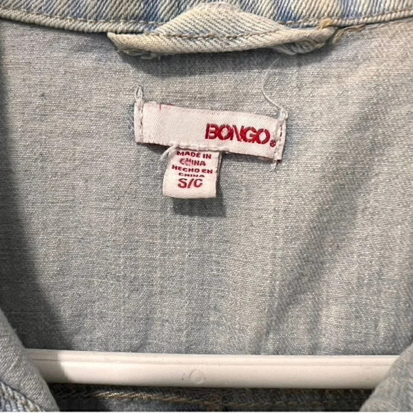 Bongo jean jacket ladies ‎ size small - Picture 3 of 3